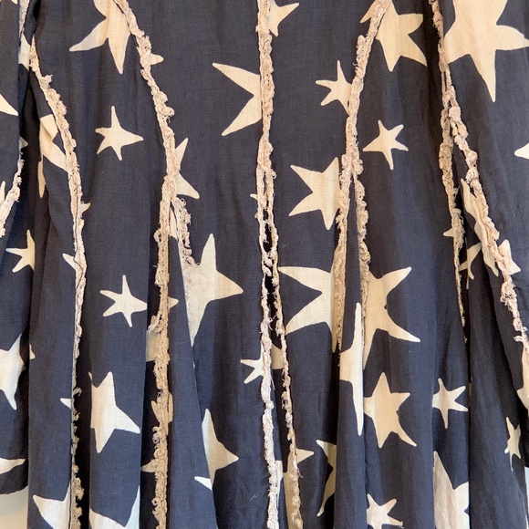 Magnolia Pearl Star Twinkle Longline Duster Flowing Coat Jacket - Picture 11 of 16